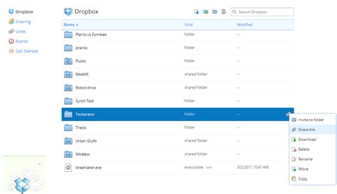 On your computer: You can find <b>Dropbox</b> in the <b>Dropbox</b> folder in File Explorer (Windows) or Finder (Mac). . Dropbox links cp
